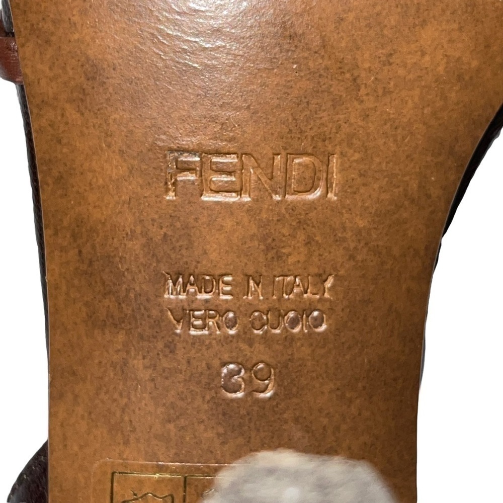 Fendi Woman Sandals Size 8.5/EU 39 - Picture 7 of 7
